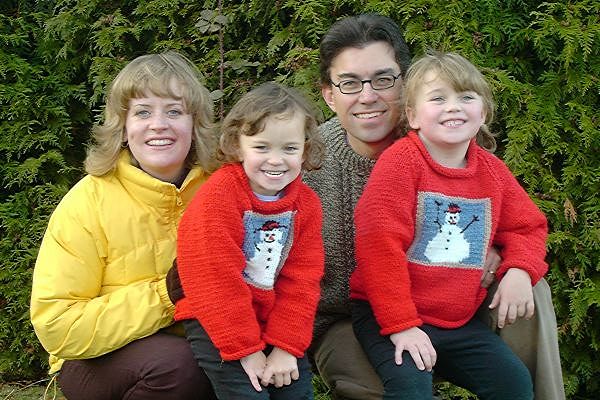 [The Miller family, Christmas 2003