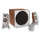 [Logitech Z-3 speaker system]