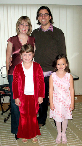 [The Miller family, Christmas 2005]